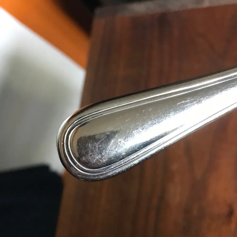 Williams Sonoma WSF15 Stainless France Glossy Silverware Single Dinner Fork